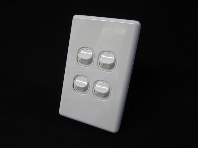 4 gang switch-vertical