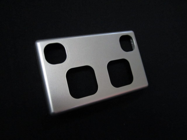 Double pp silver plate PVC