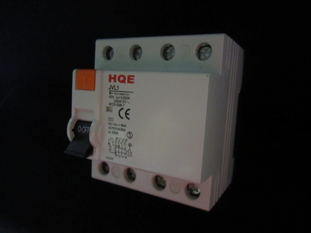 RCD 4 pole 40A