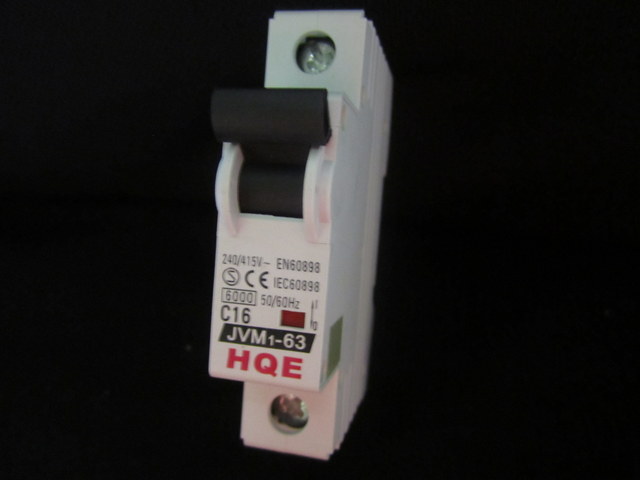 MCB single pole 10A - 6KA