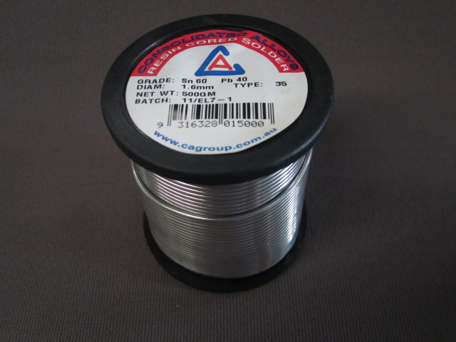 Solder Resin C 1.6mm x 500g