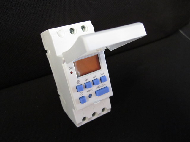 Time Switch, Digital, 7 Day, 10A