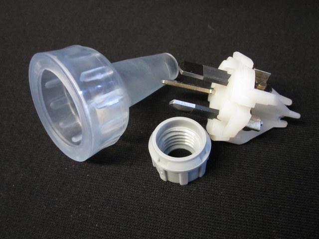 Extension plug top 3 pin 10A