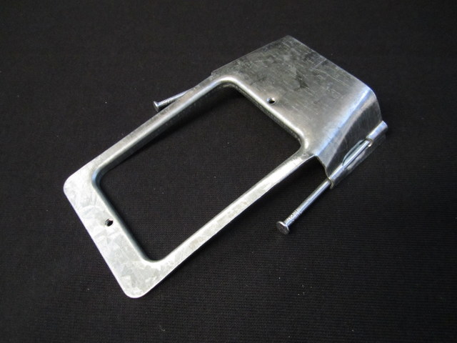 Horizontal mounting with nails 1.2mm